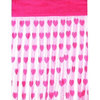 Buy Homestore Yep 1 Piece Heart Door Curtains Size 7 X 4 Ft