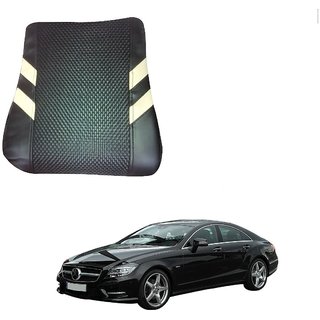 Auto Addict Car Pillow Cushion Black Back Rest Set of 1 Pcs For Mercedes Benz CLS-Class