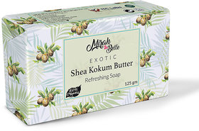 Mirah Belle - Shea Kokum Butter Dry Skin Soap (125 g) - Organic and Natural - Dry Sensitive Skin. Vegan, Handmade