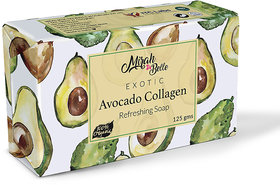 Mirah Belle - Avocado Collagen Anti Aging Soap (125 g) - Organic and Natural - Anti-Aging, Skin Tightening.