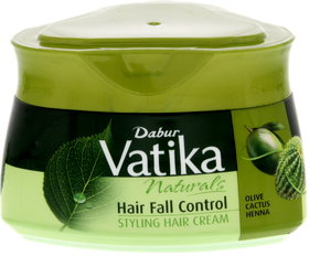 Imported Vatika Naturals Hair Fall Control Hair Styling Cream - 140 GM (Made in Europe)