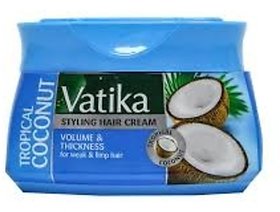 Imported Vatika Volume  Thickness Hair Cream - 140 ML (Made in Europe)