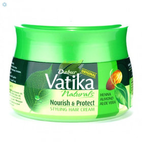 Imported Vatika Naturals Nourish  Protect Hair Cream - 140 GM (Made in Europe) Pack of 2