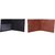 Kismat Fashion Stylish Wallet For Mens (Black & Oranges Brown).