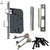 Atom Mortise Lock Set with Two Sided Double Stage Lock 3 Keys