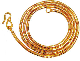 Xoonic Real Look Gold Plated Chain 22 Inch Long