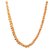 Xoonic's Gold plated chain necklace 8 mm thick/21 Inch Long chain for Men/Boys