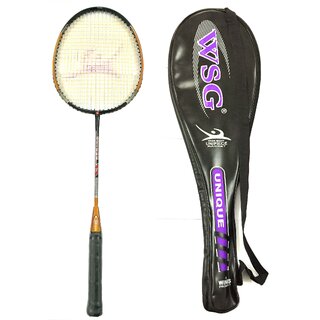 Unique Shuttle Badminton Racket With Full Cover