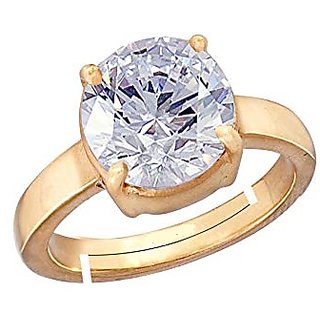                       Zircon Ring Original  natural Zircon Gemstone Ring gemstone gold plated ring by Ceylonmine                                              