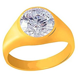                       CEYLONMINE Natural Zircon Gemstone Ring original  unheated gemstone Ring natural Zircon stone                                              