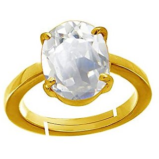                       CEYLONMINE Natural Zircon Gemstone Ring original  unheated gemstone Ring natural Zircon stone                                              