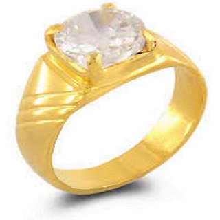                       Zircon Ring Natural  Original gemstone gold plated ring unheated gemstone adjustable Ring by Ceylonmine                                              