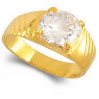                       Zircon Ring Natural  Original gemstone gold plated ring unheated gemstone adjustable Ring by Ceylonmine                                              