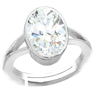                       CEYLONMINE Natural Zircon Gemstone Ring Ring Original  Certified gemstone ring silver ring ( Zircon )                                              