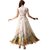 Vkaran Off White Georgette Embroidered Gown