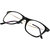 TheWhoop Full Rim Clear Rectangular Spectacle Frame  Stylish Anti-Reflective Nightwear Eyeglasses for Men and Women