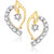 VK Jewels Mango Shaped Gold Earrings -  ER1041G [VKER1041G]
