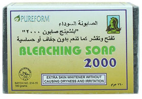 Pureform Bleaching Soap with Extra Skin Whitener 1Pc  (135 g) Pack of 2