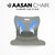 Aasan Chair Plastic Yoga Meditation Backache Healer Chair, Saffron