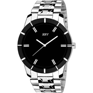                       HRV black silver men whtch                                              