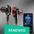(Renewed) PTron Boom 2 4D Earphone Deep Bass Stereo Sport Wired Headphone with 3.5mm Jack for All Smartphones (Black/Red