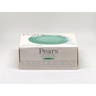                       Pears Oil -Clear Bar Soap with Lemon Flower Extract (Pack of 2)  (125 g, Pack of 2)                                              