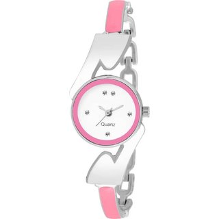                       HRV  women red belt white watch                                              
