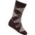 N2S NEXT2SKIN Men's Seamless Regular Length Cotton Socks-Pack of 3 Pairs (Brown:Charcoal Grey:Light Grey)