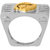 Dare by Voylla Pisces Rashi Symbol Designed Ring For Men