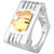 Dare by Voylla Gemini Rashi Symbol Designed Ring For Men