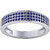 Dare by Voylla 925 Sterling Silver Ring Studded With Blue CZ