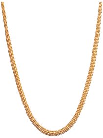 Xoonic's Gold plated chain necklace 5 mm thick/22 Inch Long chain for Men/Boys-XC-2250