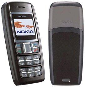 Refurbished  NOKIA 1600 Black 1.4 inches(3.56 cm) Feature Phone