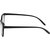 TheWhoop Full Rim Black Round Unisex Spectacle Frame. Transparent Nightwear Eyeglasses for Men and Women