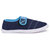 Abisto Blue Canvas Casual Shoes For Women