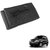 Auto Addict Car Leatherite Black Steering Wheel Cover Stitchable For Hyundai Santro Xing