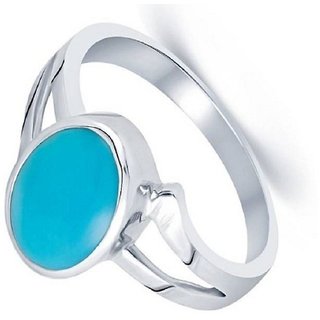                       Natural & Original Turquoise Silver Ring firoza gemstone by Ceylonmine                                              