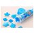 Homeeware Paper Soap Clean Soft Bath for Travel in Flower Design Tube Shape Bottle, 6- Pieces -(Multicolor)