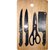 VOX vegetable cutting wooden board with 4 Knifes Set
