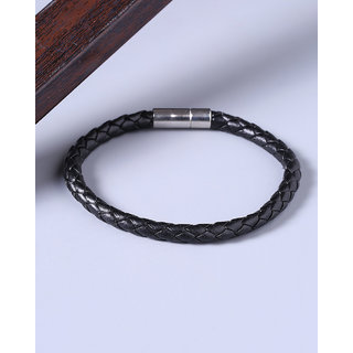Dare by Voylla Road Rider Thin Knotted Bracelet