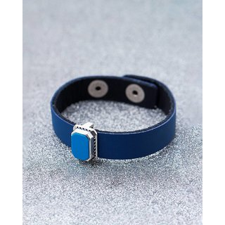 Dare by Voylla Milestone Bracelet with Turquoise Enamel Detail
