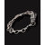 Dare by Voylla Oxidized Infinity Brass Bracelet