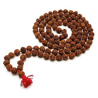                       Rudraksha Mala Natural  Original beads By Ceylonmine                                              