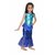 Kaku Fancy Dresses Fairy Tales Mermaid Gown Costume -Blue, For Girls