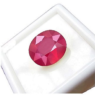 GLI Lab Certified Stone Ruby 4.25 Ratti Precious Loose Gemstone For Astrological Purpose By CEYLONMINE GLI Lab Certified Stone Ruby 4.25 Ratti Precious Loose Gemstone For Astrological Purpose By CEYLONMINE