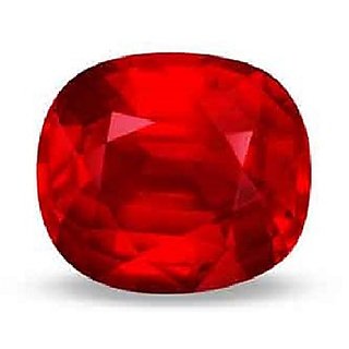                       Original Stone Ruby 5.75 Ratti Precious Stone Unheated & Untreated Manik Stone For Unisex By CEYLONMINE                                              
