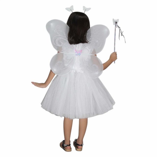 Easy DIY Butterfly Costume Idea - How to Make a Homemade Butterfly Costume  and Crown
