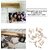 VAH Wood Friend Picture Photo Frame for Wall Decor Photos Artworks Prints Multi Pictures Organizer  Hanging Display Frames with  Wood Clips