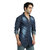 Kandy Casual Regular Fit Dark Blue Denim Shirt for Men