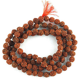                       original Rudraksh Mala 108 +1 Beads Good for Japa and wearing purpose                                              